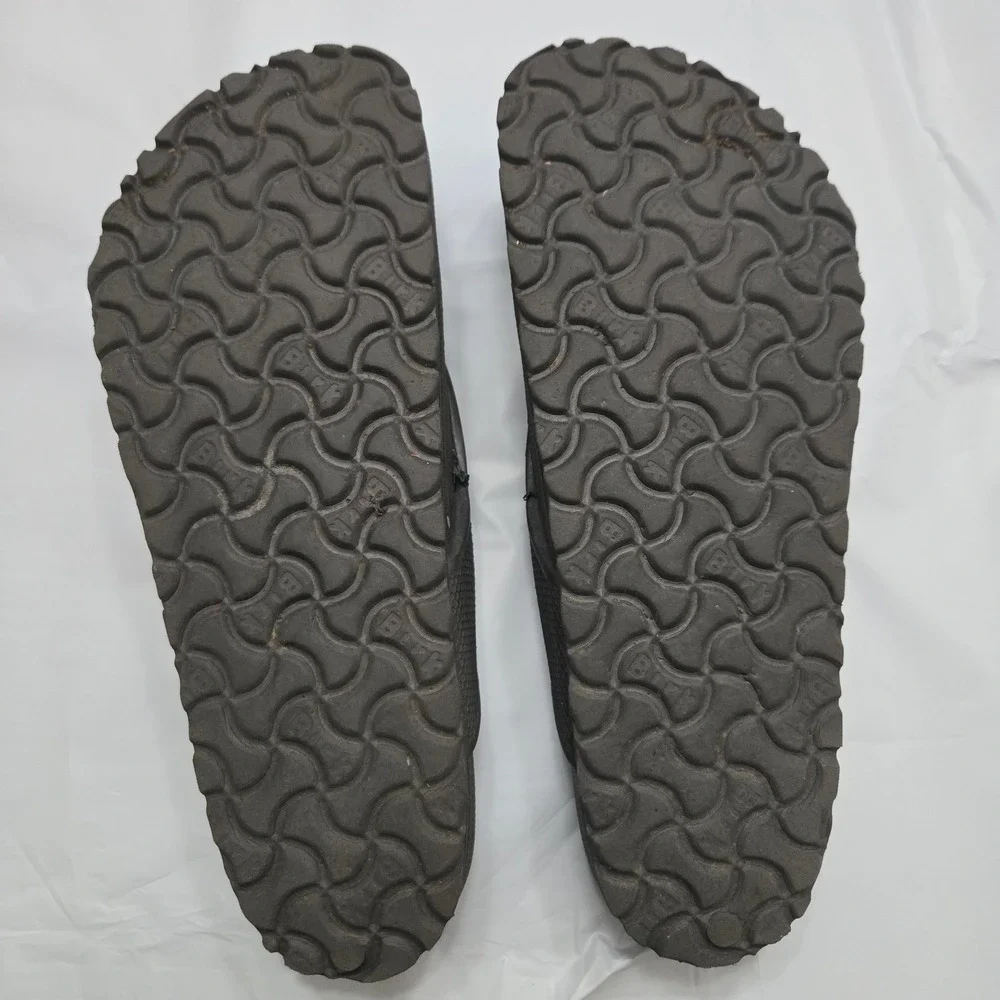 Birkenstock Honolulu EVA Flip Flop Women 9 Black Beach Pool Sandal Lightweight
